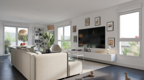 Programme immobilier neuf LE NOBEL - Saint-Étienne-du-Rouvray : appartements neufs de 1 à 3 pièces proche métro (76800) - Référence : 15286