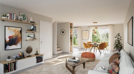 Programme immobilier neuf Green Central - Saint-Fargeau-Ponthierry, résidence neuve à 8 km de Melun et 40 km de Paris (77310) - Référence : 15975