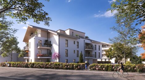 Programme immobilier neuf SYMBIOSE - Saint-Félix, résidence neuve et proximité Annecy en ville-village (74540) - Référence : 15972