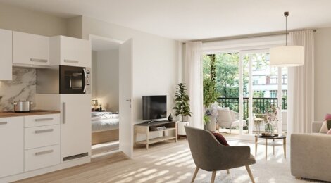 Programme immobilier neuf 23 Faubourg - Saint-Fons : appartements neufs du 2 au 5 pièces proche du futur T10 (69190) - Référence : 15511