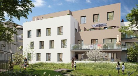 Programme immobilier neuf 23 Faubourg - Saint-Fons : appartements neufs du 2 au 5 pièces proche du futur T10 (69190) - Référence : 15511