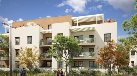 Programme immobilier neuf 23 Faubourg - Saint-Fons : appartements neufs du 2 au 5 pièces proche du futur T10 (69190) - Référence : 15511