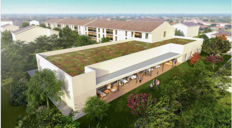 Programme immobilier neuf RESIDENCE DE COMMINGES - Résidence Seniors - LMNP - Saint-Gaudens une résidence seniors proche centre ville (31800) - Référence : 14787