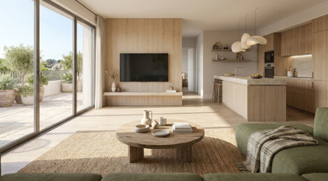 Programme immobilier neuf LES ROBES DU PIC - Saint-Gély-sur-Fesc aux portes de Montpellier (34980) - Référence : 18253