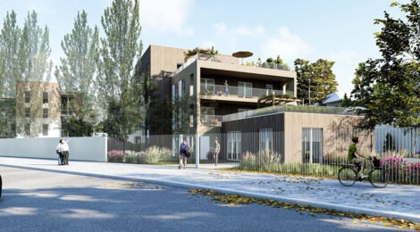 Programme immobilier neuf Lumiflore - Saint-Genis-Laval à proximité du métro B (69230) - Référence : 16018