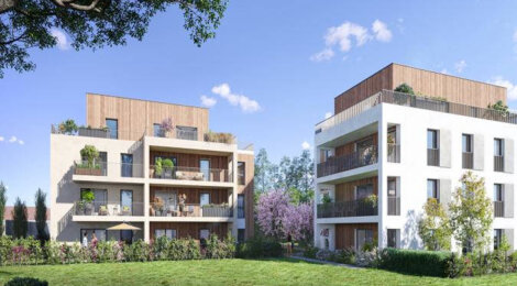 Programme immobilier neuf Lumiflore - Saint-Genis-Laval à proximité du métro B (69230) - Référence : 16018