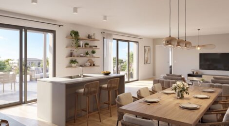 Programme immobilier neuf Lumiflore - Saint-Genis-Laval à proximité du métro B (69230) - Référence : 16018
