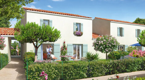 Programme immobilier neuf Arénaria -  Saint-Georges-D'Oléron : maisons et appartements neufs du 2 au 5 pièces proche de l’océan (17190) - Référence : 14574