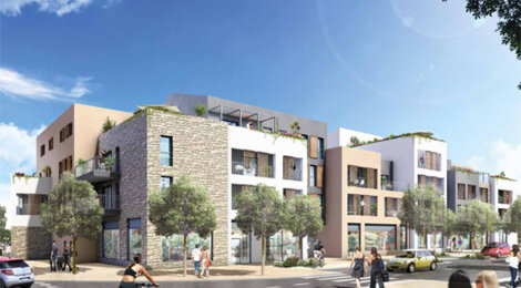 Programme immobilier neuf LE CLOS ORCA - Saint-Georges-d’Orques : Appartements T2–T4 en architecture moderne près du centre-ville (34680) - Référence : 1273