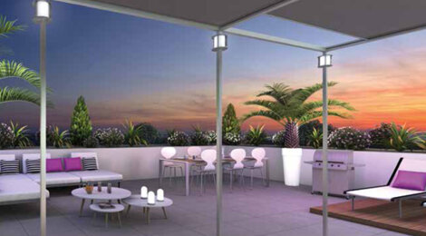 Programme immobilier neuf LE CLOS ORCA - Saint-Georges-d’Orques : Appartements T2–T4 en architecture moderne près du centre-ville (34680) - Référence : 1273