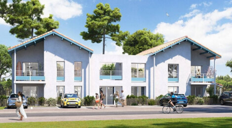 Programme immobilier neuf OPHELIA - Saint-Georges-de-Didonne : appartements neufs du studio au 3 pièces à 1km des plages (17110) - Référence : 14589