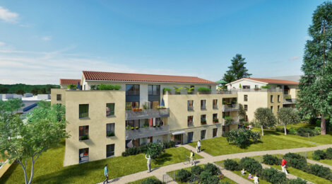 Programme immobilier neuf Les Allées Fleurie - Saint-Georges-de-Reneins proche du centre-ville (69830) - Référence : 16015