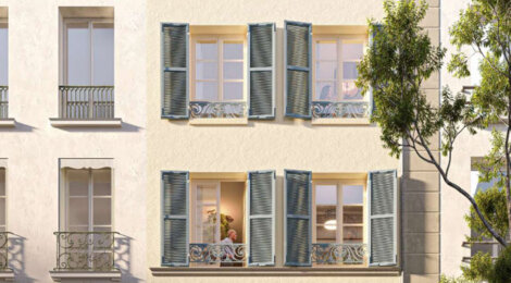 Programme immobilier neuf LE 22 ST-GER -  Saint-Germain-en-Laye : appartements neufs du studio au 2 pièces en cœur de ville (78100) - Référence : 8167