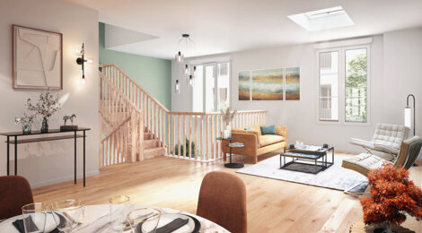 Programme immobilier neuf CLOS SAINT LOUIS - DESOYER - Saint-Germain-en-Laye : appartements neufs du studio au 5 pièces à 850 m du RER A (78100) - Référence : 15506