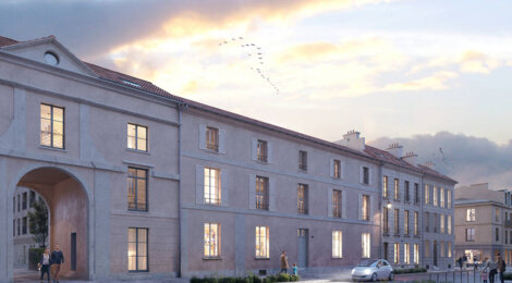 Programme immobilier neuf CLOS SAINT LOUIS - DESOYER - Saint-Germain-en-Laye : appartements neufs du studio au 5 pièces à 850 m du RER A (78100) - Référence : 15506