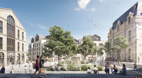 Programme immobilier neuf CLOS SAINT LOUIS - DESOYER - Saint-Germain-en-Laye : appartements neufs du studio au 5 pièces à 850 m du RER A (78100) - Référence : 15506