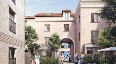 Programme immobilier neuf CLOS SAINT LOUIS - DESOYER - Saint-Germain-en-Laye : appartements neufs du studio au 5 pièces à 850 m du RER A (78100) - Référence : 15506
