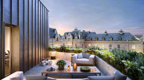 Programme immobilier neuf CLOS SAINT LOUIS - DESOYER - Saint-Germain-en-Laye : appartements neufs du studio au 5 pièces à 850 m du RER A (78100) - Référence : 15506
