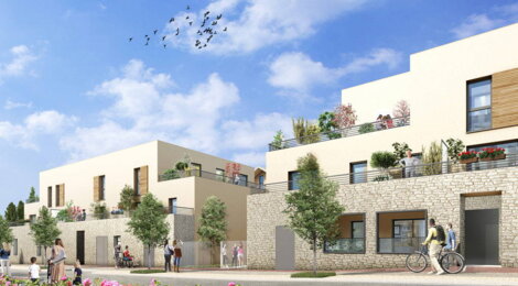 Programme immobilier neuf VILLA RIVA - Saint-Germain-en-Laye : Appartements studio–T5 avec terrasses, garage et RT2012 proche du lycée international (78100) - Référence : 14290