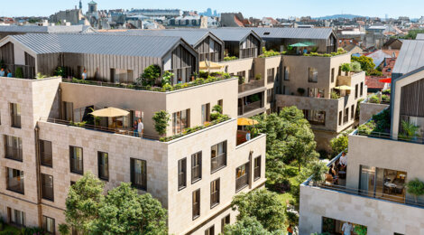 Programme immobilier neuf Clos Saint-Louis - Acte IV - Résidences Ourches - Saint-Germain-en-Laye au coeur du Clos Saint-Louis (78100) - Référence : 16372