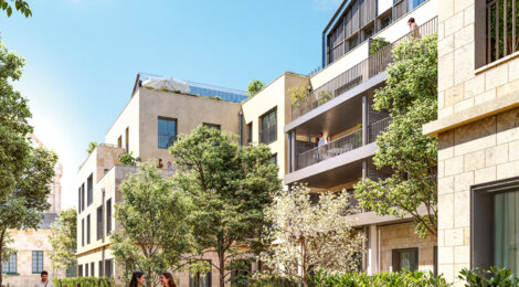 Programme immobilier neuf Clos Saint-Louis - Acte IV - Résidences Ourches - Saint-Germain-en-Laye au coeur du Clos Saint-Louis (78100) - Référence : 16372