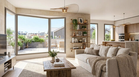 Programme immobilier neuf Clos Saint-Louis - Acte IV - Résidences Ourches - Saint-Germain-en-Laye au coeur du Clos Saint-Louis (78100) - Référence : 16372
