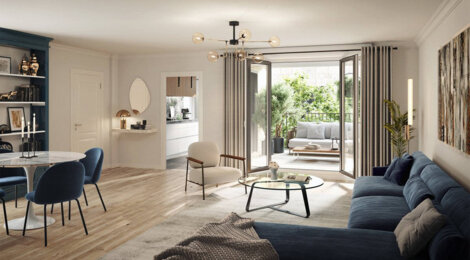 Programme immobilier neuf Clos Saint-Louis Acte I - Saint-Germain-en-Laye centre à deux pas du RER A (78100) - Référence : 15968