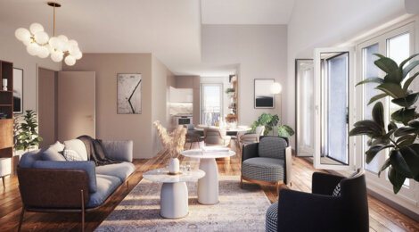 Programme immobilier neuf CLOS SAINT LOUIS - ARMAGIS - ILOT 5 - Saint-Germain-en-Laye quartier Clos Saint-Louis proche centre-ville (78100) - Référence : 17513