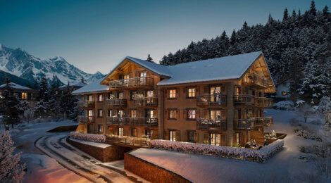 Programme immobilier neuf Le Spigolo - Saint-Gervais-les-Bains au cœur d’une station-village face au Mont-Blanc (74170) - Référence : 16904
