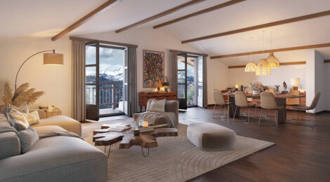 Programme immobilier neuf Le Spigolo - Saint-Gervais-les-Bains au cœur d’une station-village face au Mont-Blanc (74170) - Référence : 16904