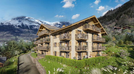 Programme immobilier neuf Le Spigolo - Saint-Gervais-les-Bains au cœur d’une station-village face au Mont-Blanc (74170) - Référence : 16904