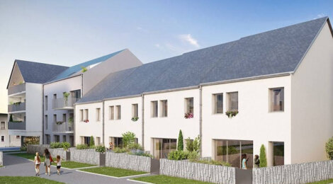 Programme immobilier neuf Ter Gilly - Saint-Gilles : Appartements T2–T5 avec balcons, terrasses et chaudière gaz proche de la mairie (35590) - Référence : 14218
