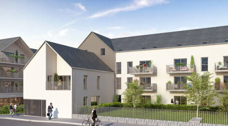 Programme immobilier neuf Ter Gilly - Saint-Gilles : Appartements T2–T5 avec balcons, terrasses et chaudière gaz proche de la mairie (35590) - Référence : 14218