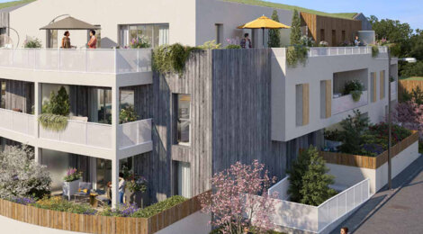 Programme immobilier neuf OPALE - Saint-Gilles-Croix-de-Vie : 56 appartements neufs T2–T4 avec vue sur la rivière (85800) - Référence : 15710