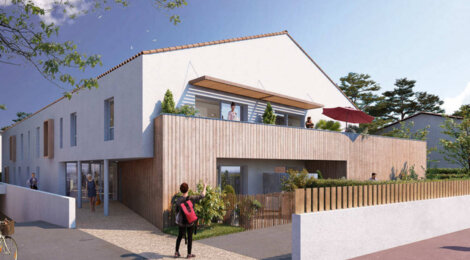 Programme immobilier neuf Aloza - Saint-Gilles-Croix-de-Vie : appartements neufs du studio au 3 pièces proche de la mer (85800) - Référence : 14980