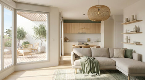 Programme immobilier neuf Aloza - Saint-Gilles-Croix-de-Vie : appartements neufs du studio au 3 pièces proche de la mer (85800) - Référence : 14980