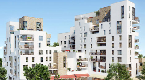 Programme immobilier neuf VILLA MAUPASSANT - Saint-Gratien : Appartements T1–T4 avec terrasses, jardins et domotique à 900 m du lac d’Enghien (95210) - Référence : 1806