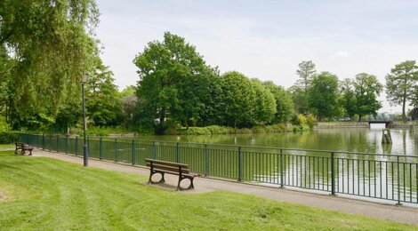 Programme immobilier neuf VILLA MAUPASSANT - Saint-Gratien : Appartements T1–T4 avec terrasses, jardins et domotique à 900 m du lac d’Enghien (95210) - Référence : 1806