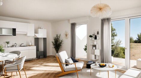Programme immobilier neuf PANORAMA - Saint-Grégoire quartier Champ Daguet aux portes de Rennes (35760) - Référence : 15239