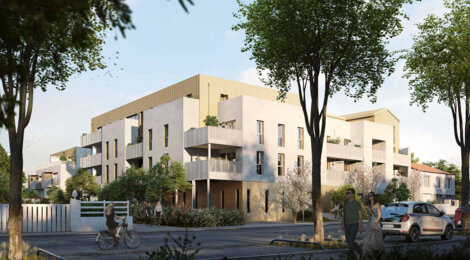 Programme immobilier neuf MAYA - Saint-Herblain à deux pas du parc de la Carrière (44800) - Référence : 11572