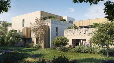 Programme immobilier neuf MAYA - Saint-Herblain à deux pas du parc de la Carrière (44800) - Référence : 11572