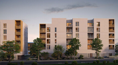 Programme immobilier neuf Le Grand Chêne - Saint-Herblain à proximité  du tramway (44800) - Référence : 15510