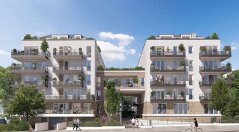 Programme immobilier neuf Les Terrasses des Floralies - Saint-Herblain à quelques pas du tramway ligne 3 (44800) - Référence : 15504