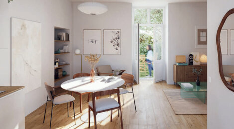 Programme immobilier neuf Manoir de la Garotterie - Saint-Herblain appartements réhabilités au Manoir La Garotterie (44800) - Référence : 18087