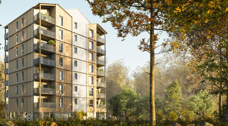 Programme immobilier neuf CANOPIA - Saint-Herblain parc de Bagatelle proche du tramway (44800) - Référence : 18617