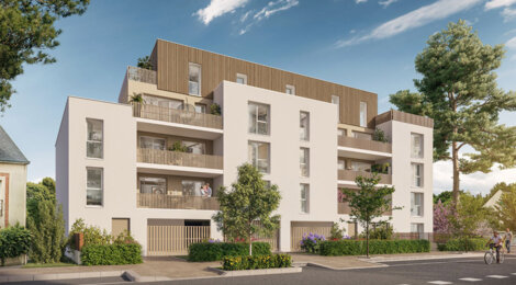 Programme immobilier neuf Cîméa - Saint-Herblain près du centre de Nantes en tramway (44800) - Référence : 15509