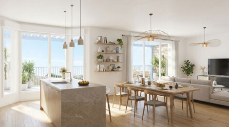Programme immobilier neuf Beau rivage - Saint Hilaire de Riez appartements proches plage et front de mer (85270) - Référence : 17525