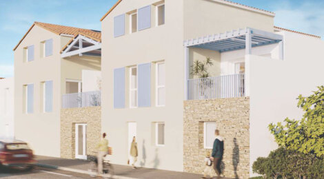 Programme immobilier neuf Beau rivage - Saint Hilaire de Riez appartements proches plage et front de mer (85270) - Référence : 17525