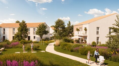 Programme immobilier neuf Domaine des Aubrais - Apparts - Saint-Hilaire-de-Riez entre nature et océan (85270) - Référence : 16487