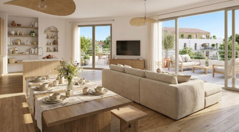 Programme immobilier neuf LES JARDINS DES PALUDIERS - Saint-Hilaire-de-Riez résidence neuve à 800 m de la gare (85270) - Référence : 17259